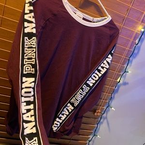 VS PINK long sleeve tee